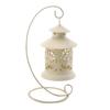 Hanging Candlestick Wrought Iron Art Vintage Hollow Out Lantern Candle Holder Tabletop Wedding Party Romantic Home Decoration