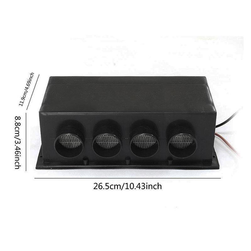 24V 800W Autoheizung 4 Löcher Schnelle Heizung Defroster Windschutzscheiben-Defroster Demister LKW Auto Elektrogeräte Heizlüfter
