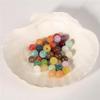 8-10mm Small Round Acrylic Beads for DIY Children's Necklaces and Earrings