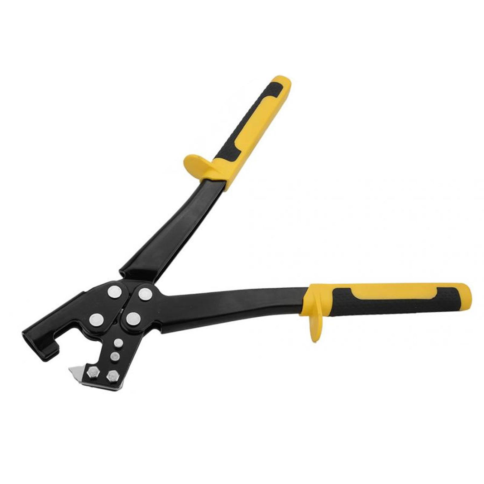 High Hardness Steel Stud Crimper with Anti-slip Handle Keel Fixed Punching Plier 1