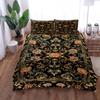 Vintage Rust Persian Duvet Cover Set King Queen Twin Single Bed Linen Set