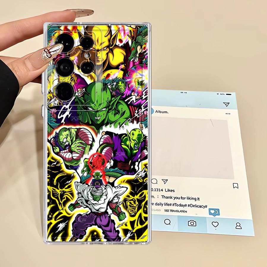 Dragon Ball Cool Popular Case for Samsung Galaxy S22 FE S25 Edge S26 S21 Note 20 Ultra 10 S20 Plus S24 S23 Ultra Phone Cover