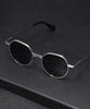 Lingkeonpeuleim Arlt-D150 Titanium Sunglasses Deep Green