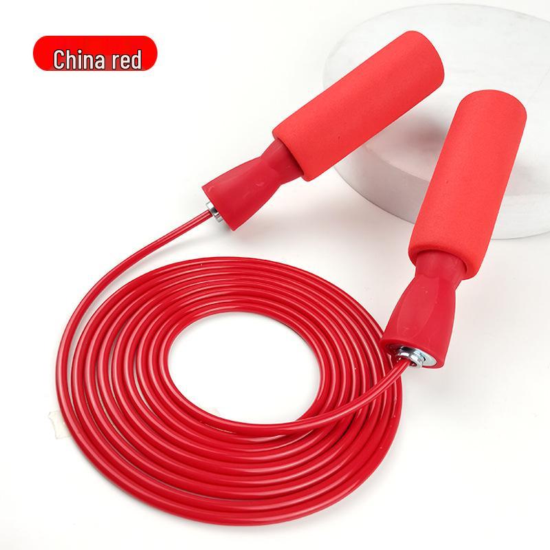 Adult Fitness Skipping Rope - Durable Steel Wire for Exercise & Fat Burning, Ideal for Students and Home Workouts.