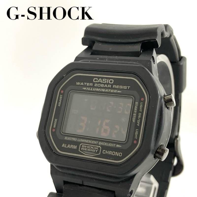 Working item New battery replaced CASIO Casio watch G-SHOCK DW-5600MS Red Eye Digital Rubber belt Matte black W85