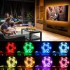 5V Mini 3-Key RGB 5050 LED TV Backlight Strip, Seven-Color Set