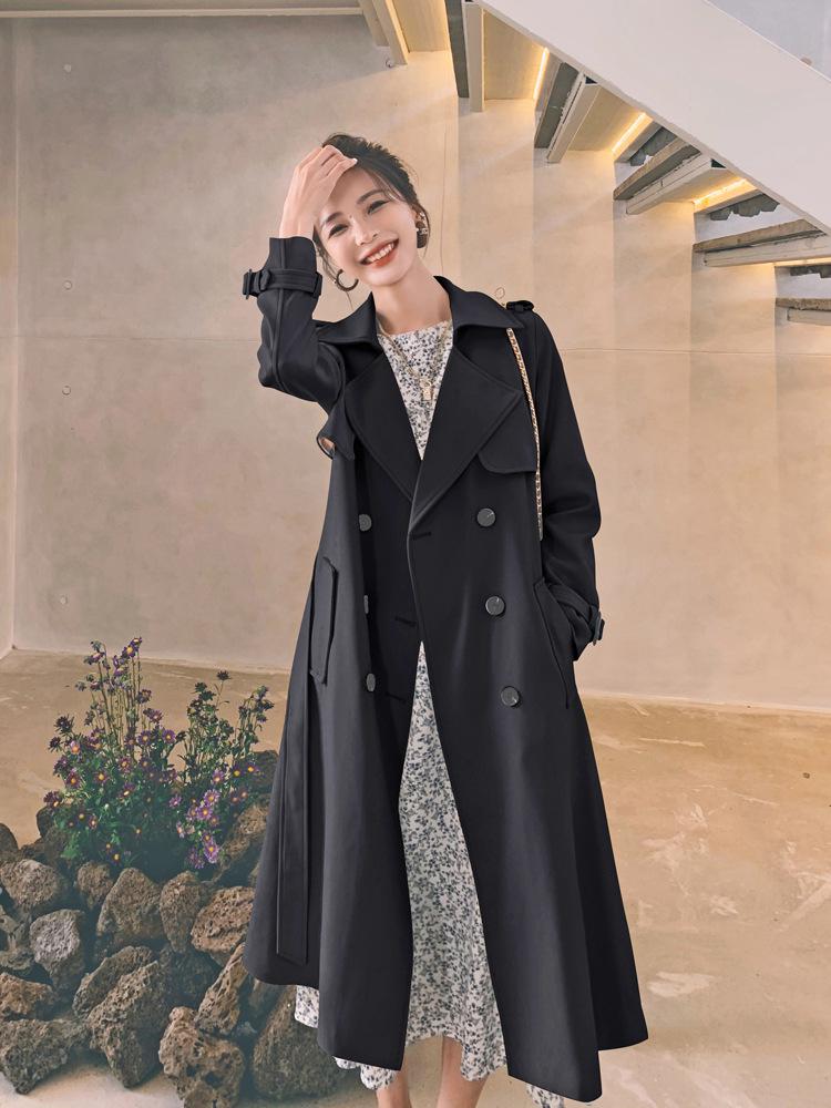 Women's British Style Slimming Trench Coat - Autumn 2025 Edition