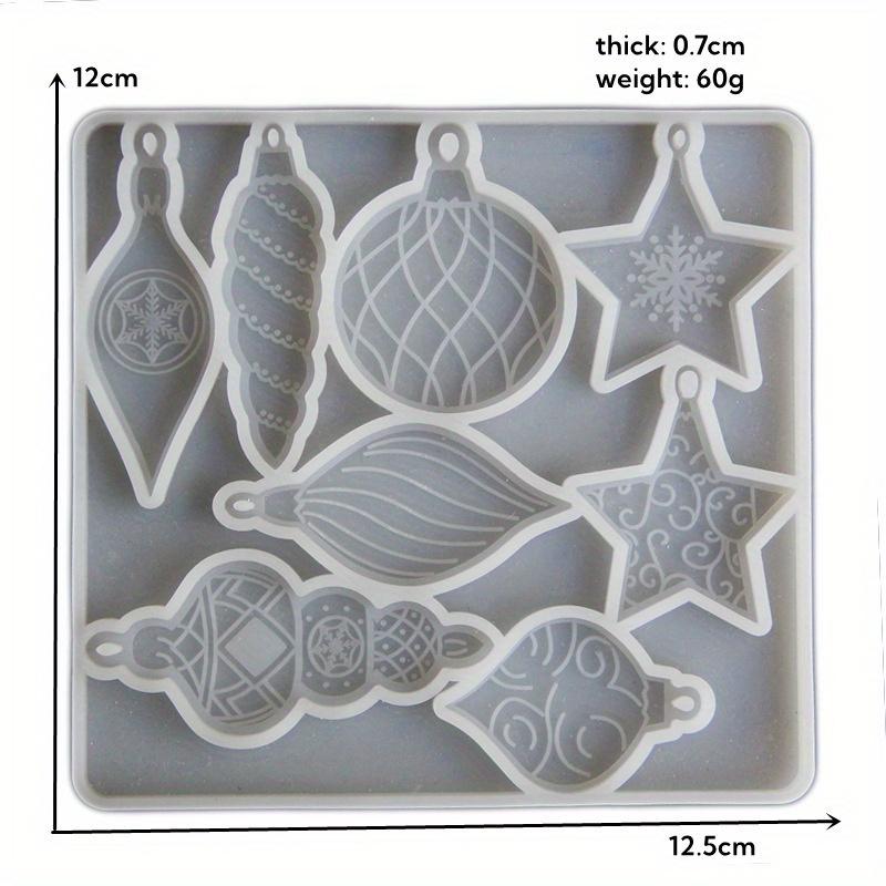 1pcs DIY Ocean Conch Starfish Gypsum Mold Christmas Star Snowflake Lamp Painting Hanging Silicone Mold Home Handmade Diy Mold