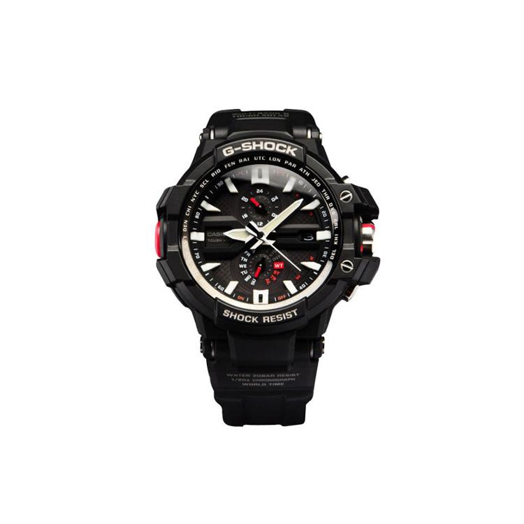 CASIO G SHOCK Collection Aviation Collection Quartz Movement Resin Strap Watch Men s Watches GW-A1000-1A Black Dial