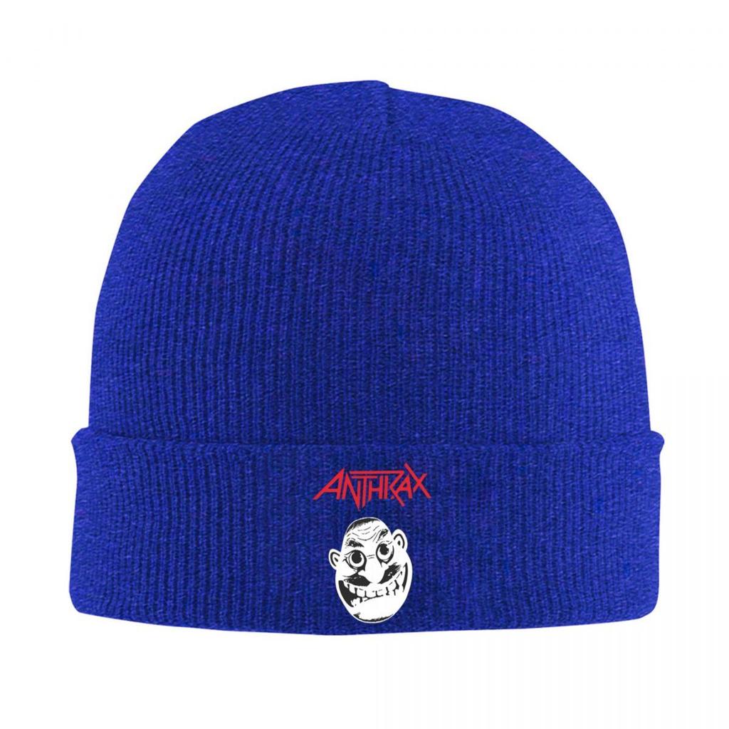 Anthrax Band Knit Hat Beanie Winter Hats Warm Hip Hop Cap Men Women