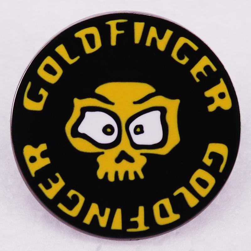 Goldfinger Punk Rock & Ska Band Logo Badge