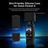 1 Set Full Protection Camera Body Cover Soft Shell Sleeve for DJI Osmo Pocket 4 Accessories