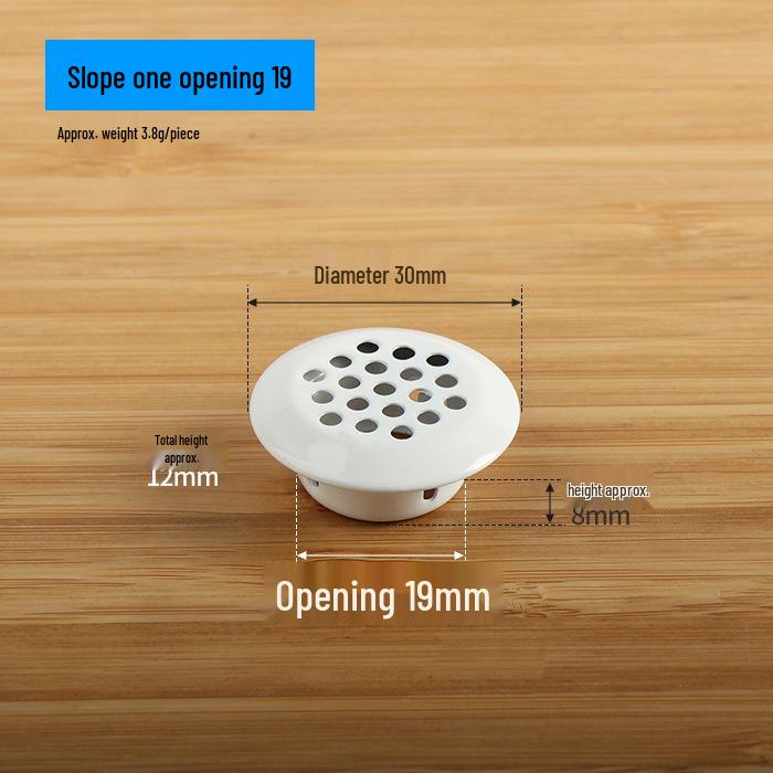Stainless Steel Round Mesh Vent Cover for Cabinet or Wardrobe