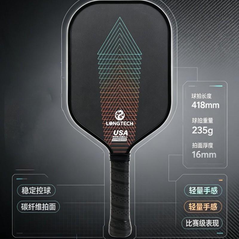 Professional Pickleball Paddle T700 Carbon Fiber PP24 Tournament Grade Heat Pressed Matte Finish