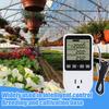 LCD Display Temperature Controller Socket AC110~230V Timer Switch EU US UK AU Plug Thermostat Outlet Power Monitor Thermometer