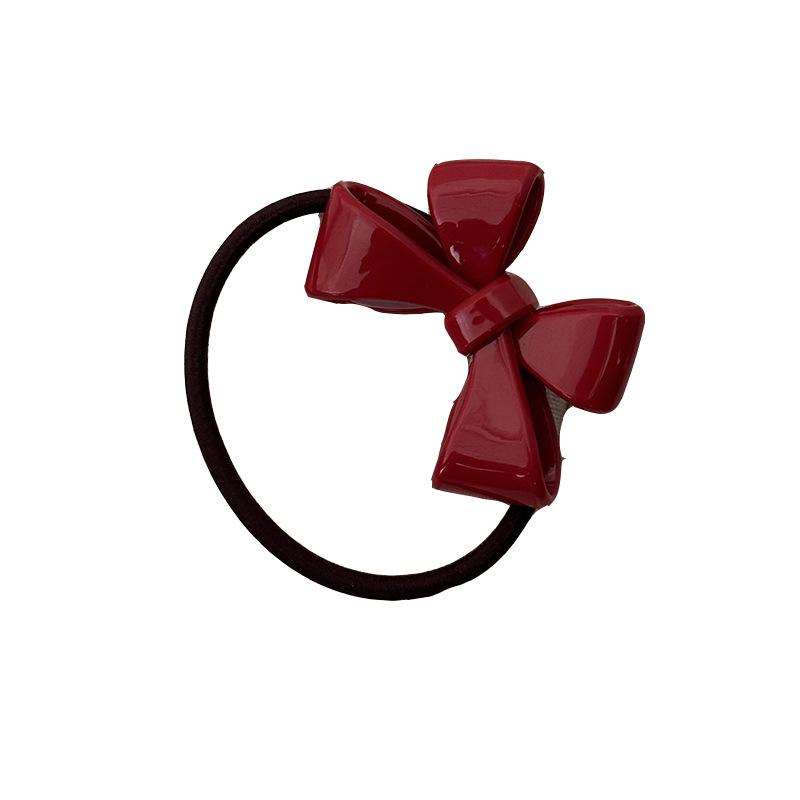 Women's Hair Tie with Rubber Bands, Three-dimensional Bow Headwear, Hair Band, High-elasticity Ponytail Hair Tie, Hair Tie Style