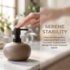 Stone-Textured Dispenser Vintage Lotion Bottle Hand Soap Press Bottle  Bathroom