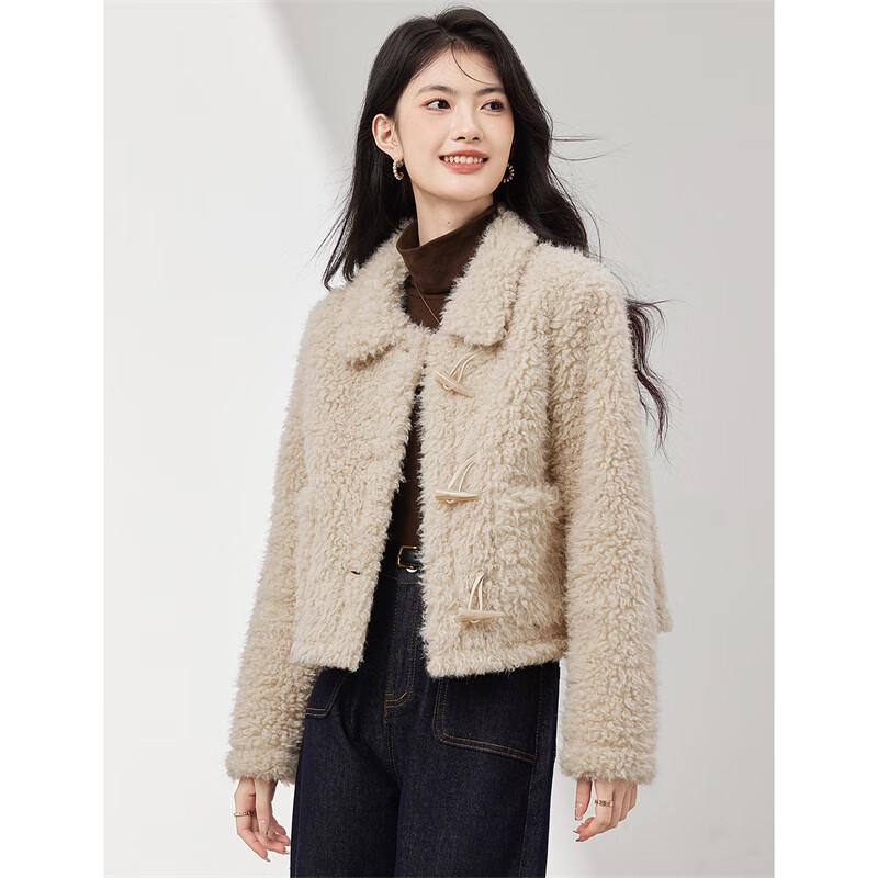 XinFeiYu Light Luxury Retro Faux Fur Winter Coat