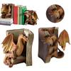 Hidden Dragons Behind Books, Resin Ornaments Book Decorations, Book Ornaments Art