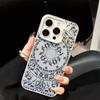 Retro Pattern Phone Case for Apple 14Pro/15Pro/16Pro/17Pro