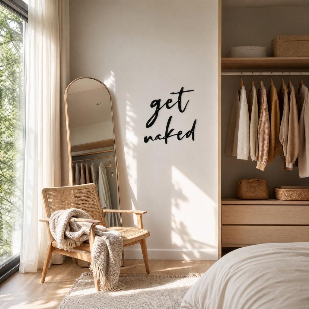 Linien-Wanddekoration für Wohnzimmer und Schlafzimmer - Wandskulptur - 22