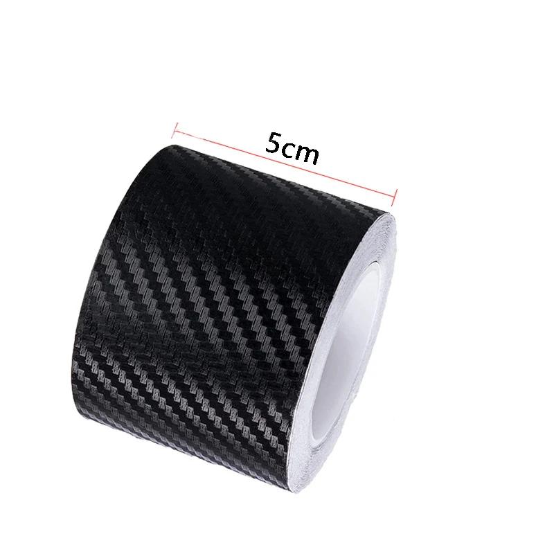 DIY nano 3D carbon fiber car sticker, threshold protection strip, bumper tape, motorcycle, bicycle waterproof Accessories