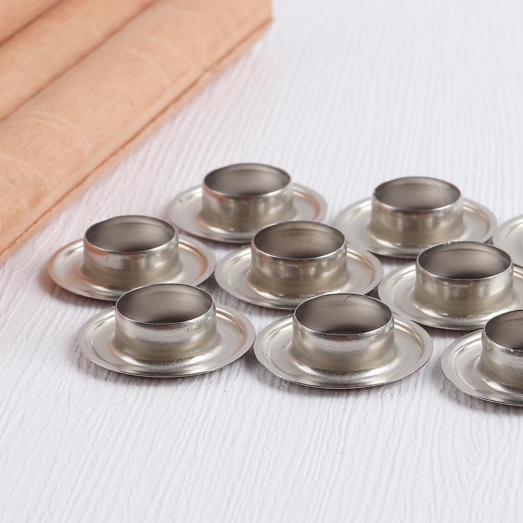 10Pcs 6mm 8mm 10mm 15mm Cylindrical Wooden Candles Wick With Sustainer Tab DIY Candle Making Supplies Handmade Soy Wax Wick