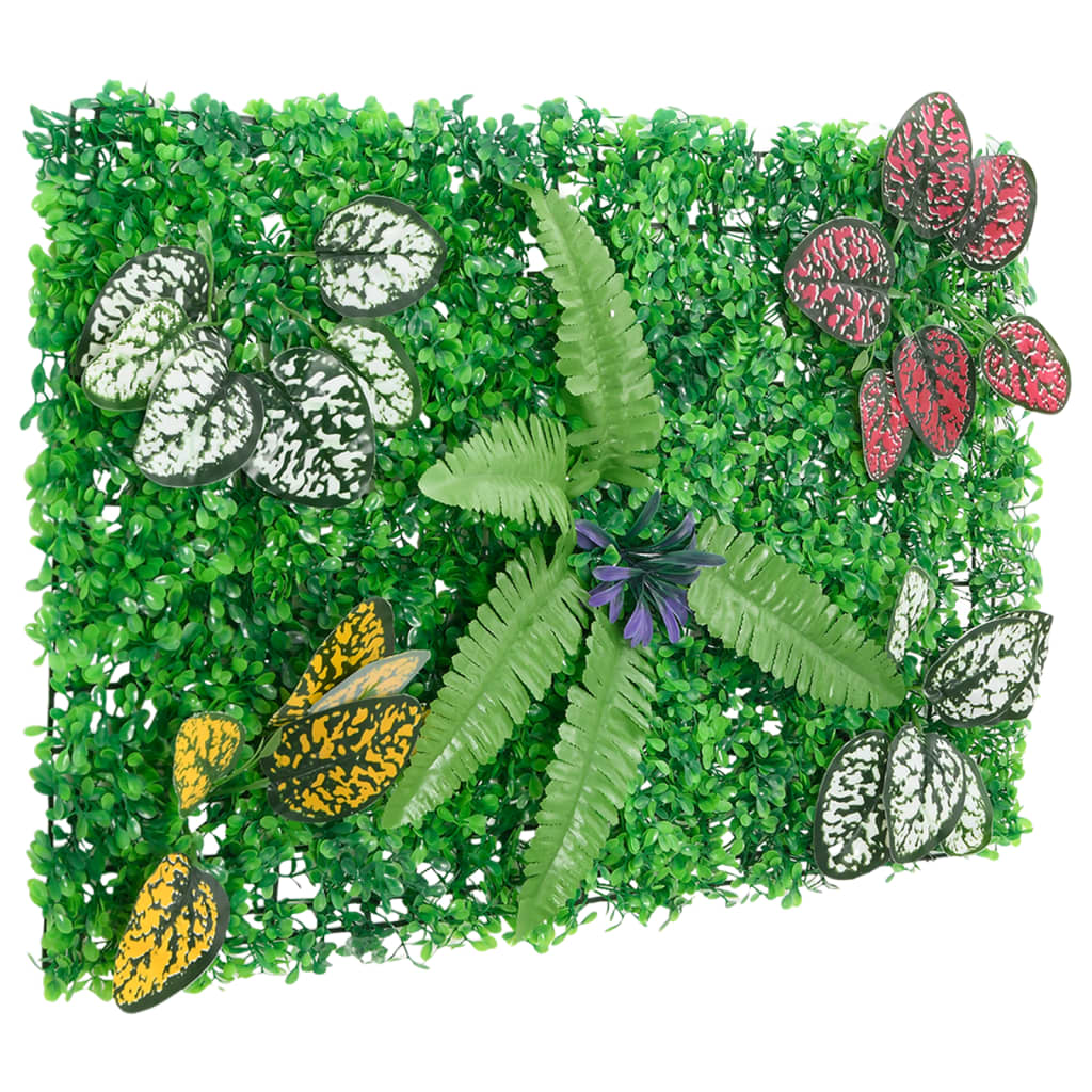 Artificial Plant Privacy Screen 6 Pcs Green 40 X 60 Cm