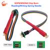 SOP8/WSON8 Chip Download Burn Write Probe Spring Needle SOP8-150mil WSON8*6 Microchip Programming Reading/Writing Test Probes