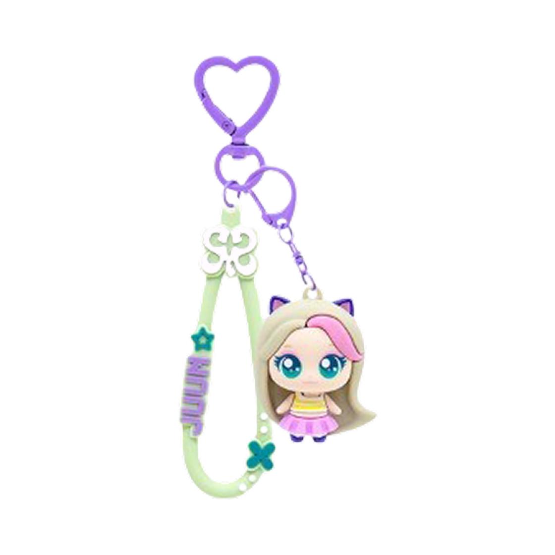 Catch! Teenieping x Hearts2hearts Figure Key Ring Juun ONE SIZE