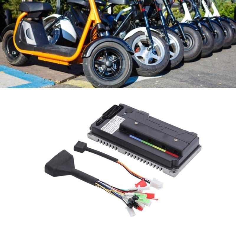 60-72V 3000W 80A Brushless Motor Controller Sine Motor Speed Controller BLDC Motor Controller Modified Accessories