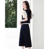 Women's Ruffle Collar Puff Sleeve Shirt & Skirt Set