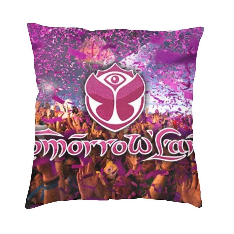 

Tomorrowland Nordic Pillow Cover Home Decor Belgian Electronic Dance Music Festival Car Cushion Case 30x30cm