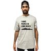 Ich habe Leute in Long Beach Kalifornien Skyline T-Shirt