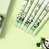 25Pcs Cute Animal Neutral Pen Set - Cute Panda, Unicorn, Cat, Giraffe Erasable Water Pen, 0.5mm Black Erasable Pen, Quick Drying Ink