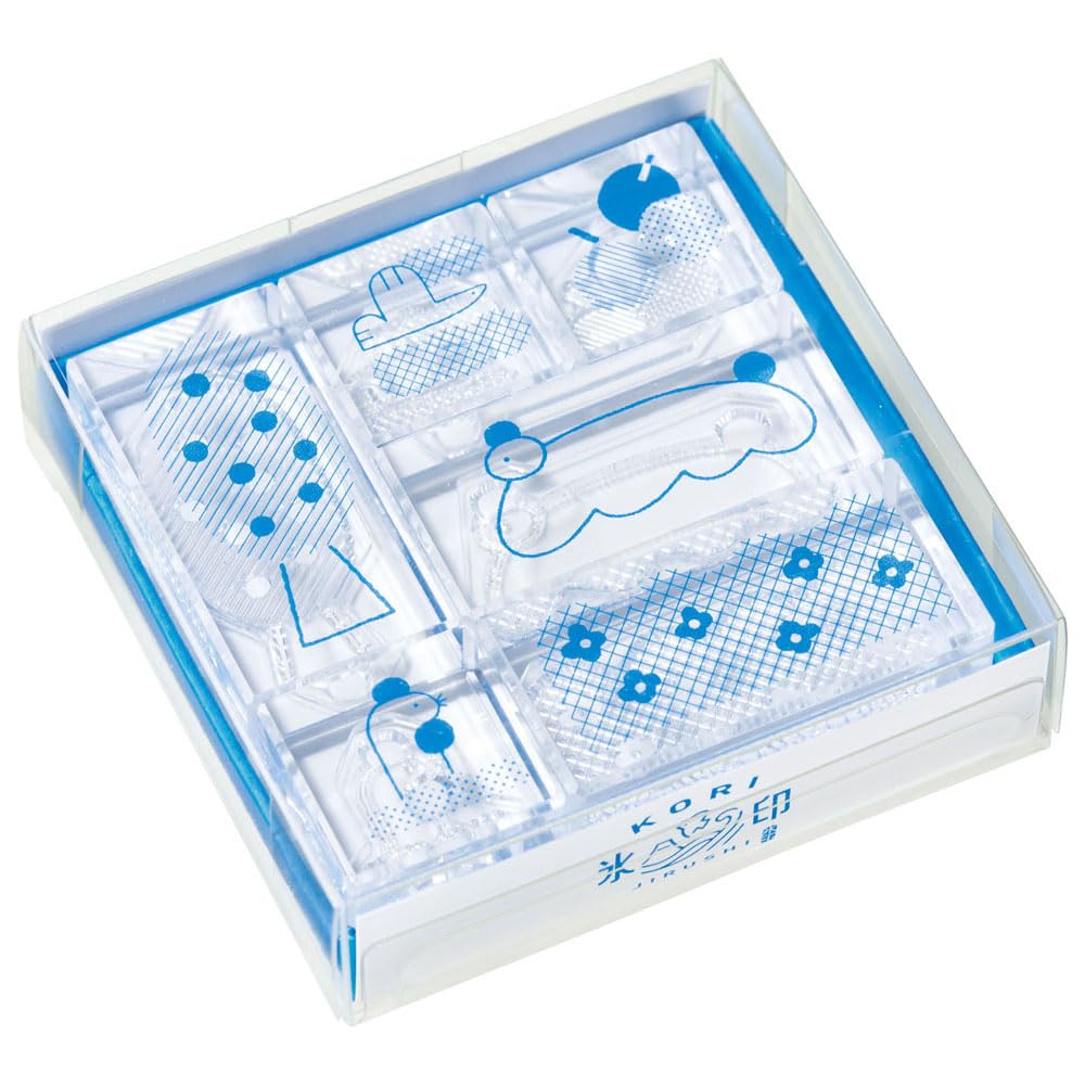 King Jim Morisette Clear Ice Set of Stamps, 6, CLSSA-003