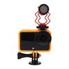 Protective Extension Frame for Action 6 Cameras with Cold Shoe Port and Accessory Compatibility Enhances Safety
