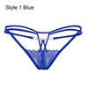 1PC Lady Erotic Lingerie Sexy Lace Flowers Panties Low Waist G-string Transparent T-back Briefs Women Charming Thongs Underwear