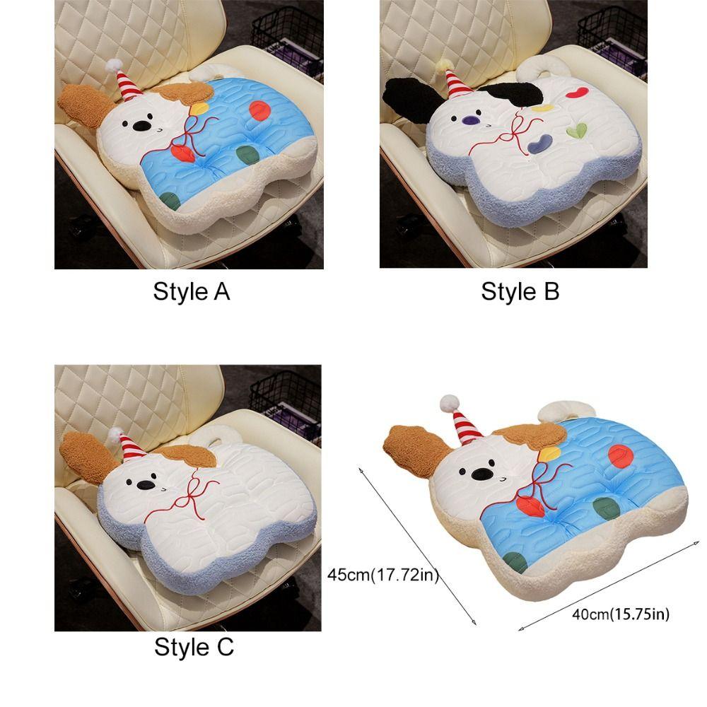 Non-slip Cooling  Seat Cushion Cartoon Back Support Pillow Cute Seat Pad  Sofa