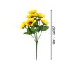 1 Sunflower 7 Artificial Sunflower Heads Artificial Flower Simulation Photography Props Wedding Home Decoration