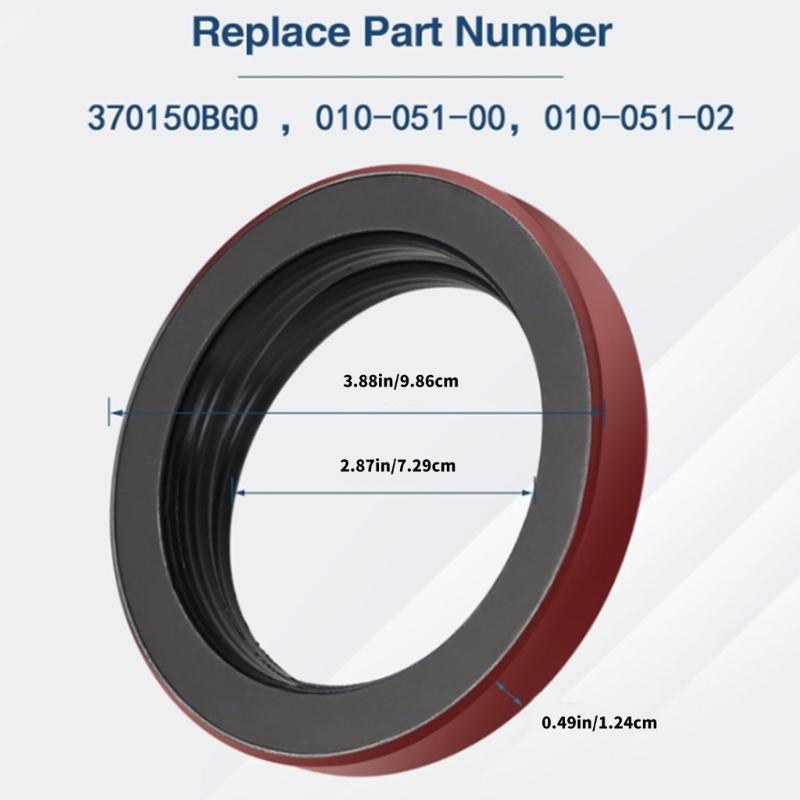 Advanced Trailer Shaft Seal Environmentally Friendly Rubber Reinforced Shaft Shaft Oil Seal Weatherproof for 10K
