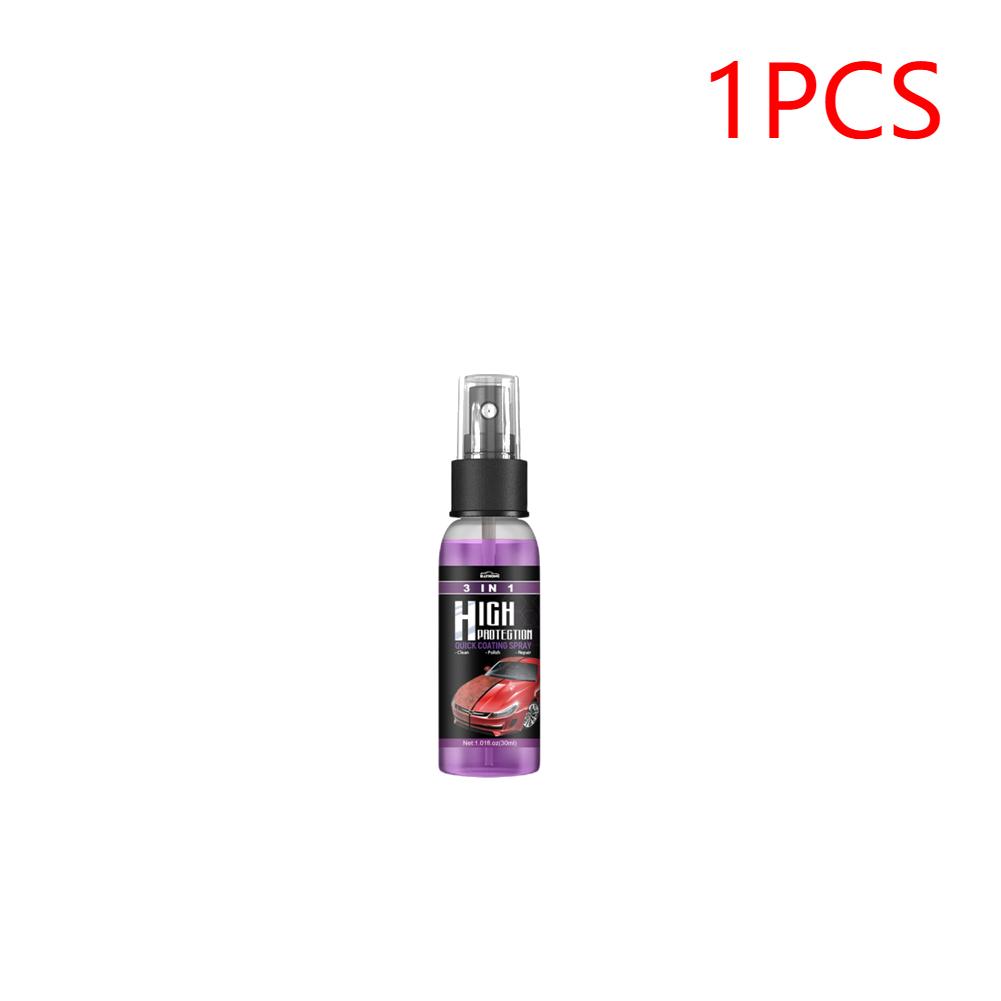 

Автомобільний спрей для керамічного покриття 3 в 1 100 мл Auto Nano Ceramic Coating Car Nano Spray Car Scratch Repair Body Compound Ремонт подряпин