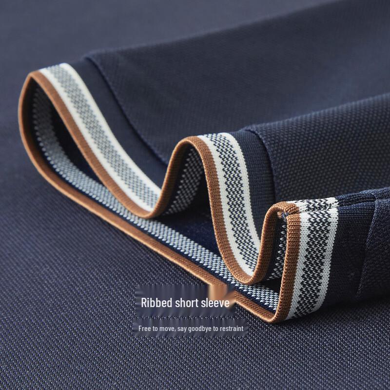 FIRS Men's Cool Touch Color-Block Polo Shirt