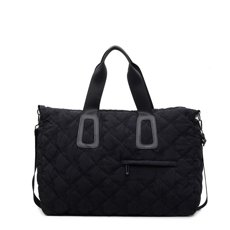 High Appearance Level, Simple and Fashionable, Large-capacity Quilted Sports and Fitness Bag, Casual and Trendy Handbag