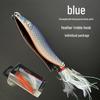 S-Shaped Fish Lure, 7 Colors, Individually Packaged Bionic Bait