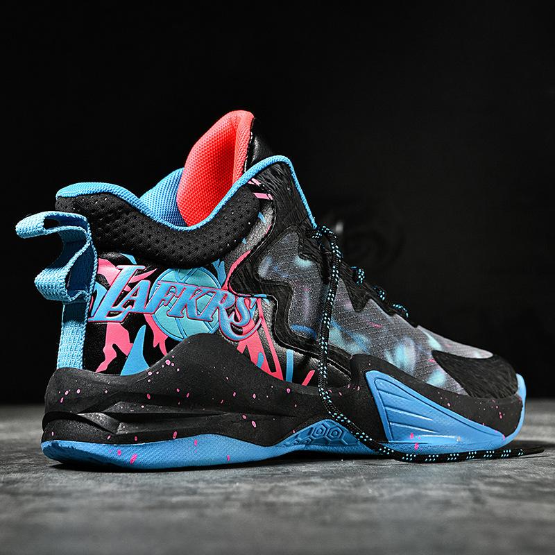 

Мужские осенние баскетбольные кроссовки, износостойкие трендовые кроссовки для подростков 45