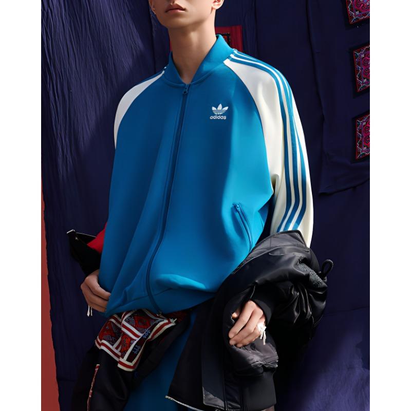 adidas Originals Dkn Sst Jacke 'Blau Weiß' IX4241