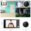 3.5" LCD Digital Door Viewer Doorbell Security Camera Electronic Cat Eye Camera Photo Monitor Black & Silver