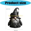 F26C Resin Gnomes Statue Sculptures Ornament for Home Garden Yard Decorations Collectibles Gift Gothic Witch Gnomes Figurines