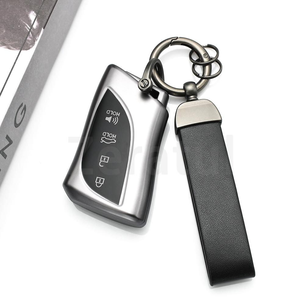 For Lexus Ux Es Es200 Es300H Es350 Us200 Us260H Ux200 Ux250H 3 4 Buttons Gun Grey Shell Keyless Tpu Car Key Case Cover Fob